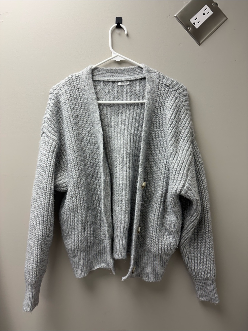 Ardene Women’s Grey Knit Button Up Cardigan